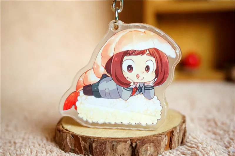 Горячая аниме My Hero academic Boku No косплей реквизит модный акриловый брелок
