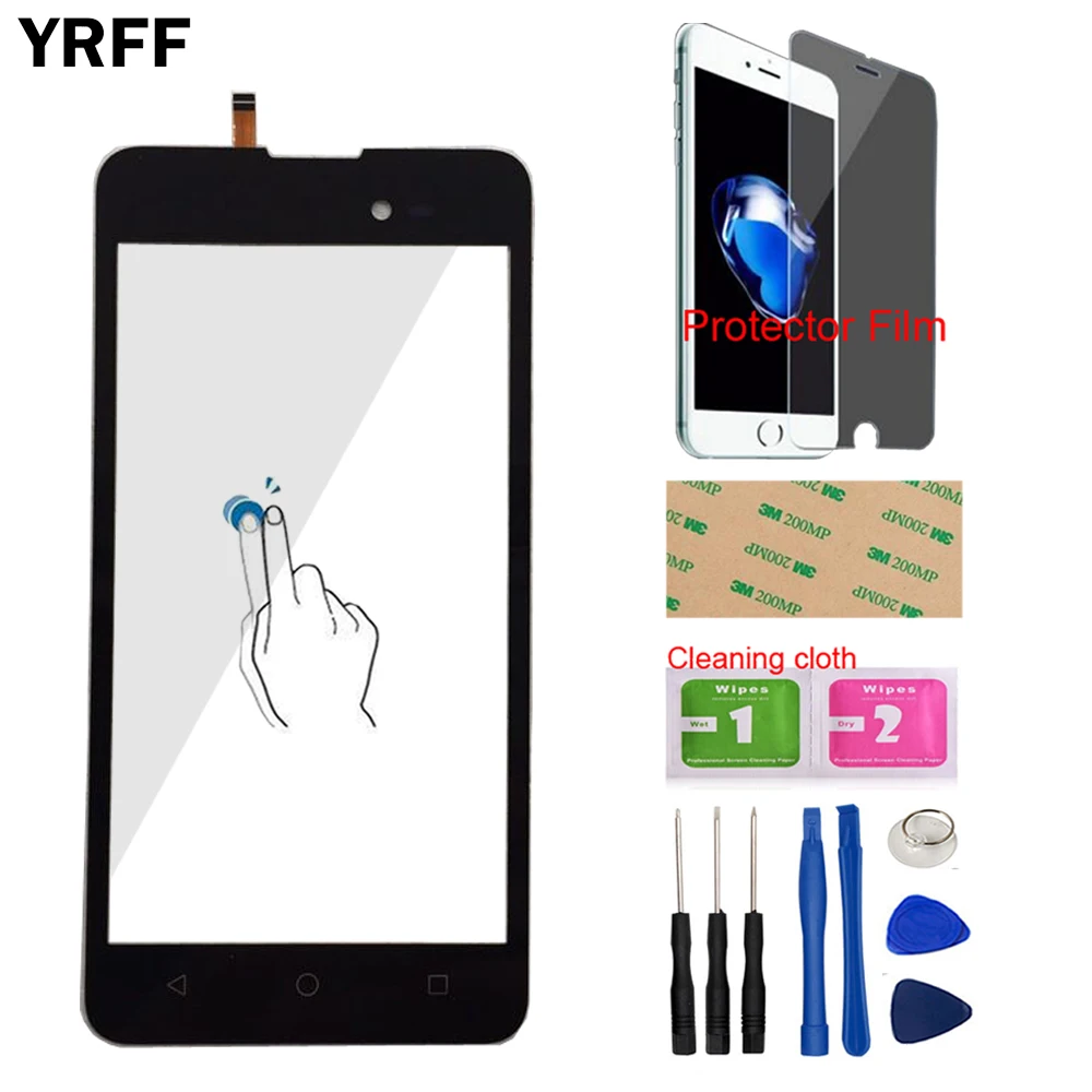 

Mobile Touch Screen For BQ BQ-5035 Velvet BQ 5035 BQS 5035 Touch Screen Front Glass Sensor Digitizer Panel Tools Protector Film