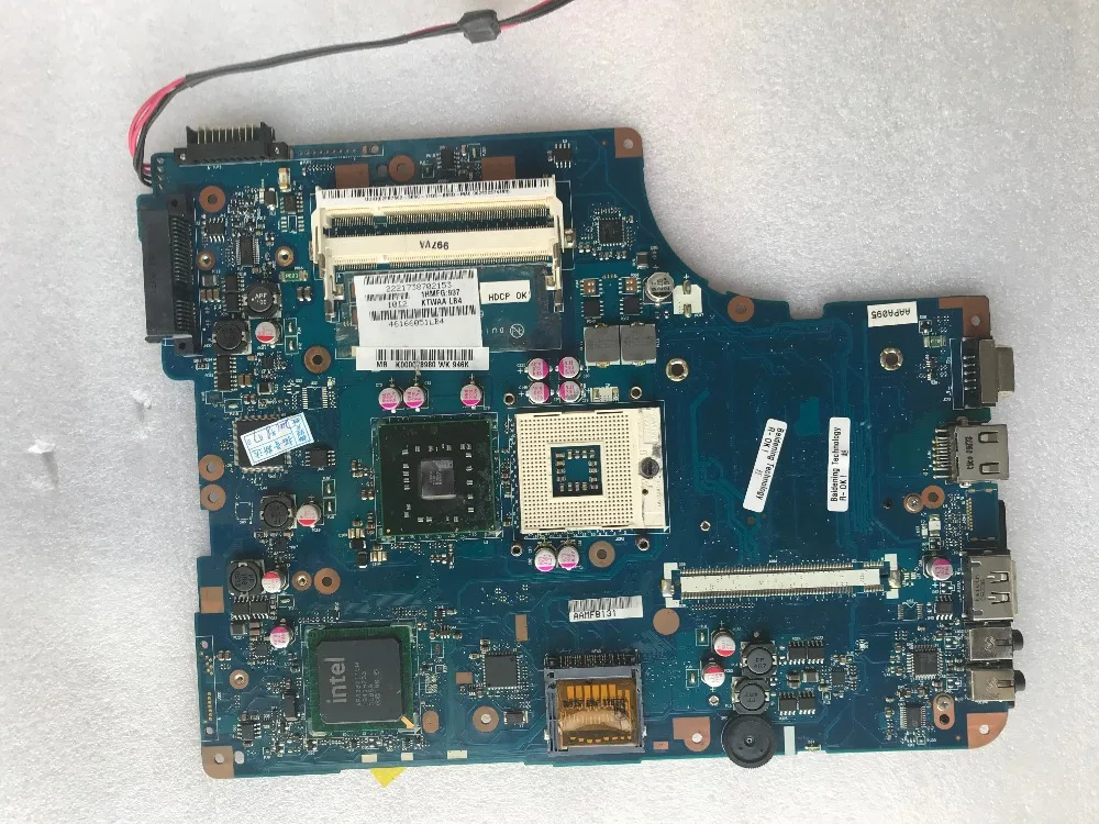 Материнская плата для ноутбука Toshiba Satellite L500 L550 материнская K000080430 KSWAA LA 4981P