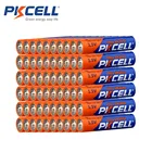 Аккумуляторная батарея PKCELL LR03, щелочная сухая батарея 1,5 в, E92, AM4, MN2400, MX2400, 1,5 В, 3 А, для электронного термометра, 60 шт.