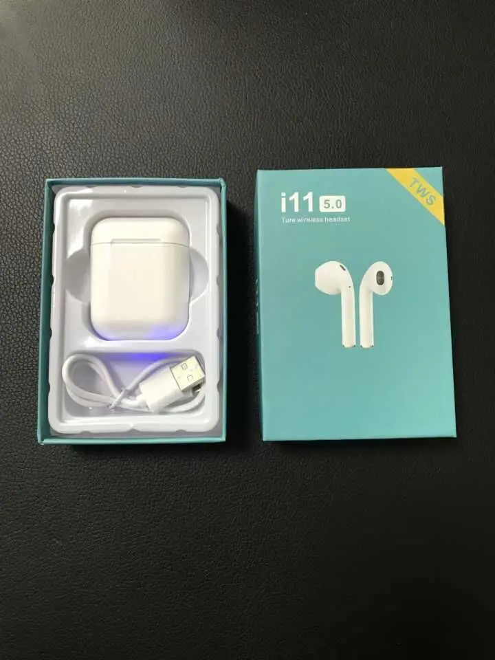 Беспроводные Bluetooth наушники i7s/i9s/i10/i11/i12/i13 tws стереонаушники гарнитура с зарядным