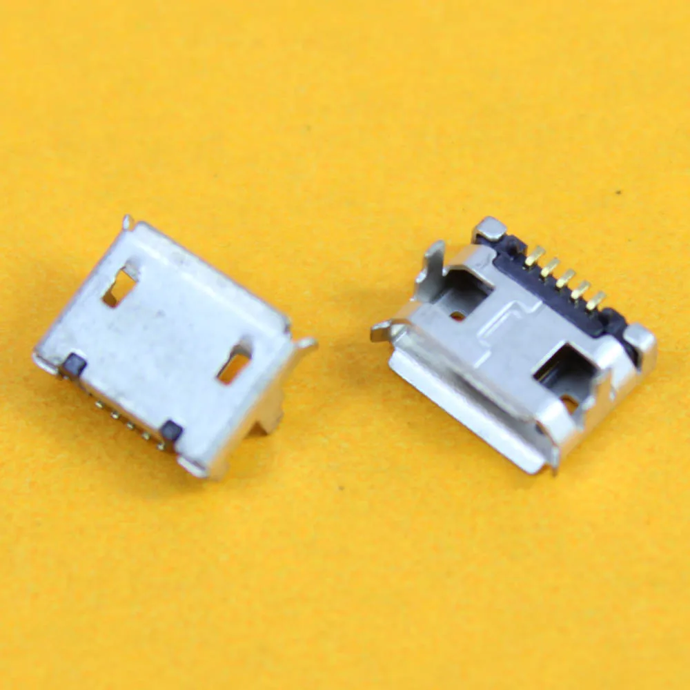 Cltgxdd 10 шт./лот 5Pin 7 2 мм Micro USB 5pin DIP Женский Разъем для фонарей Mini jack PCB сварочная