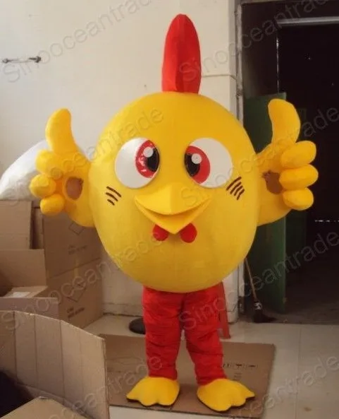 ROASTER CHICKEN COCK cartoon Mascot Costume Fancy Dress Animal mascot costume free shipping | Тематическая одежда и