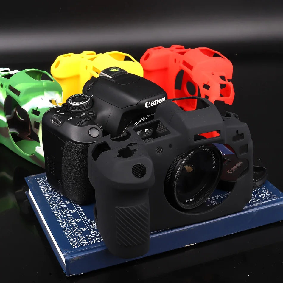 Мягкий силиконовый резиновый защитный корпус для камеры чехол Canon EOS R M3 M10 M100 5DSR 5D3