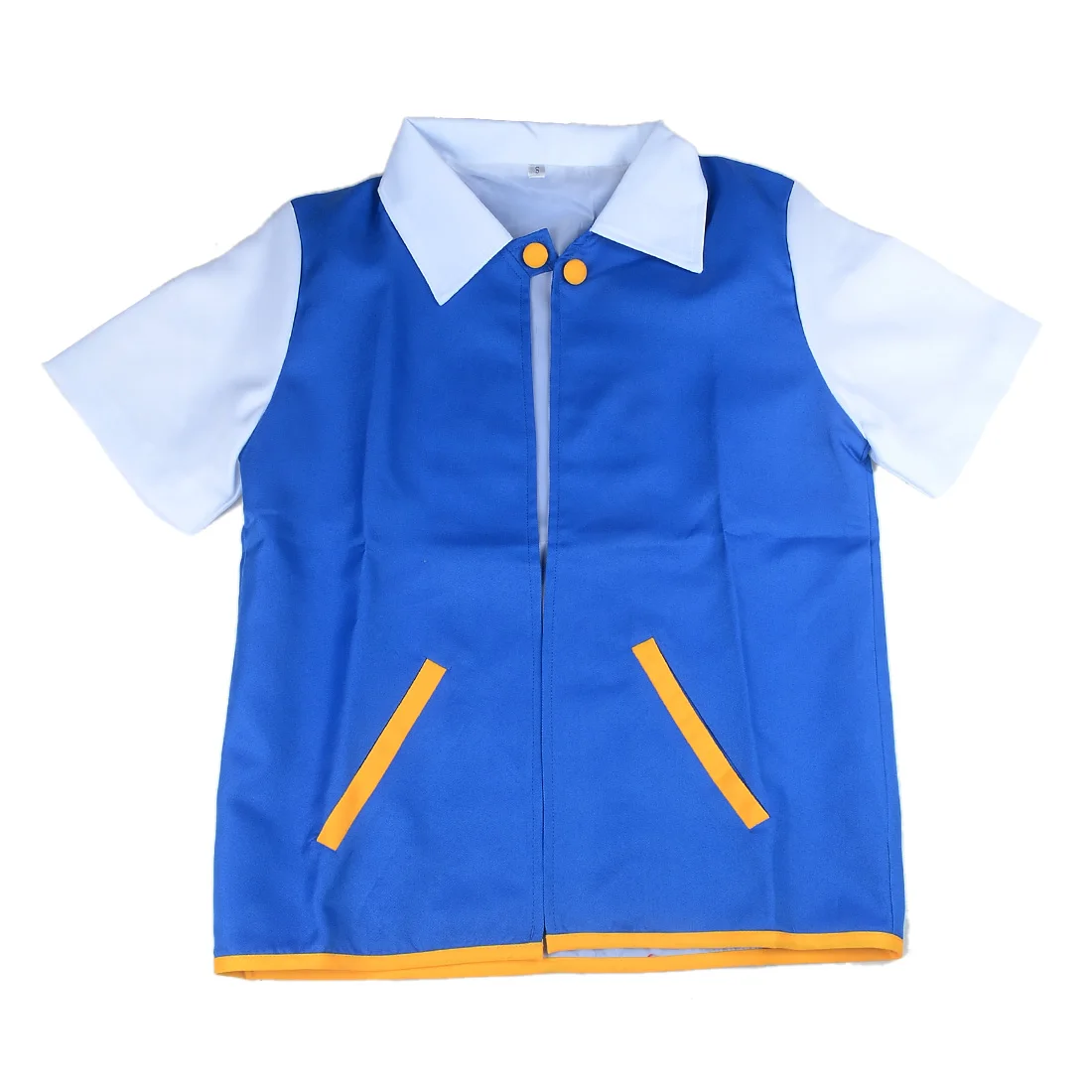 High Quality Unisex Adult Pokemon Ash Ketchum Costume Cosplay Halloween Blue Jacket+Gloves+Hat | Тематическая одежда и