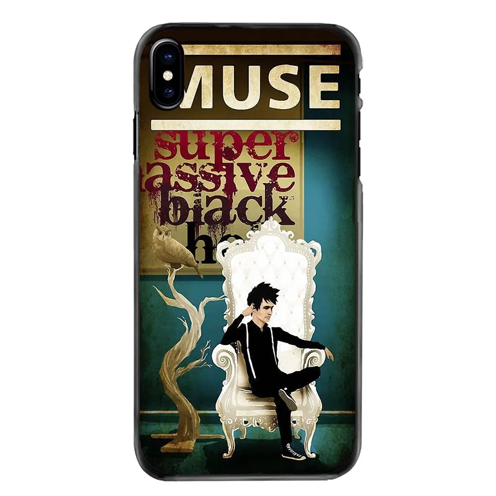 Muse British rock band poster For Sony Xperia X XA XZ M2 M4 M5 C3 C4 C5 T3 E4 E5 Z Z1 Z2 Z3 Z5 Compact Plastic Black Cover Case |
