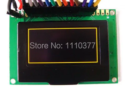 1 55 дюймов 8 бит SPI I2C 20PIN белый OLED ЖК модуль SSD1305 Привод IC 128*64|lcd module|white oledoled lcd module |