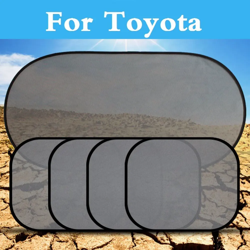 5 шт. защита от солнца на заднее стекло для Toyota Prius c Probox Progres Pronard RAV 4 Rush Sai|car sunshade