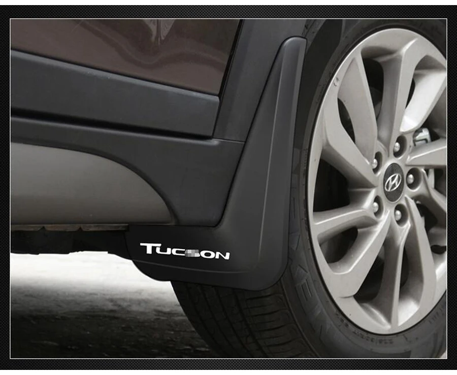 Для hyundai Tucson спереди и сзади брызговик Крылья Всплеск закрылки крышка комплект отделкой 4 шт