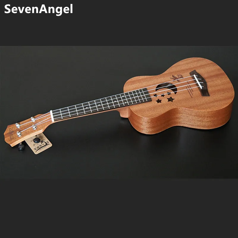 Акустическое электрическое укулеле SevenAngel Brand 21 дюйм 4 струны гитара из Сапеле