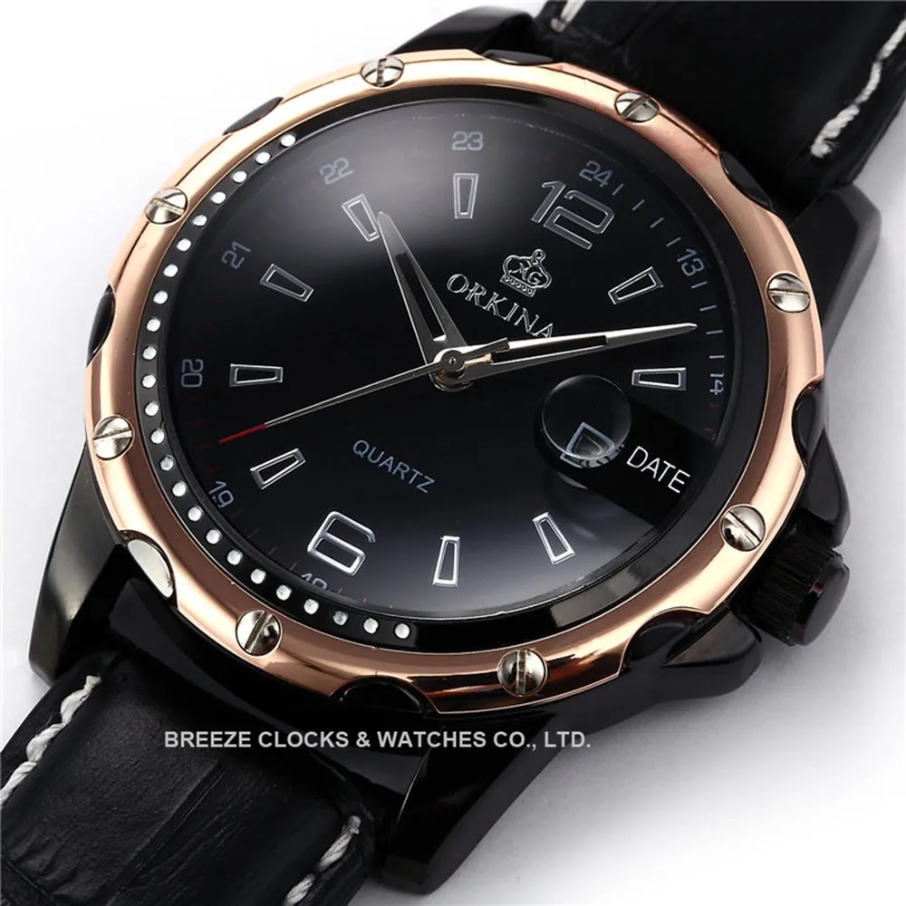 

MG.ORKINA 42MM Stainless Steel Case Wristwatch Date Display Automatic Watch Orologi Donna Sport Watches For Men And Women