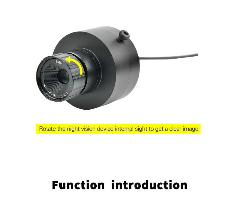 Тактический Цифровой инфракрасный прицел ночного видения с автоматической