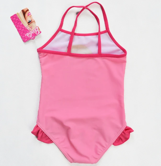 2017 Новый детский купальник Цельный для девочек сказочный танкини пляжная одежда