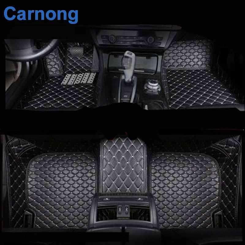 Carnong автомобильный коврик для ног кожа vw jetta левое колесо Вождение полный набор