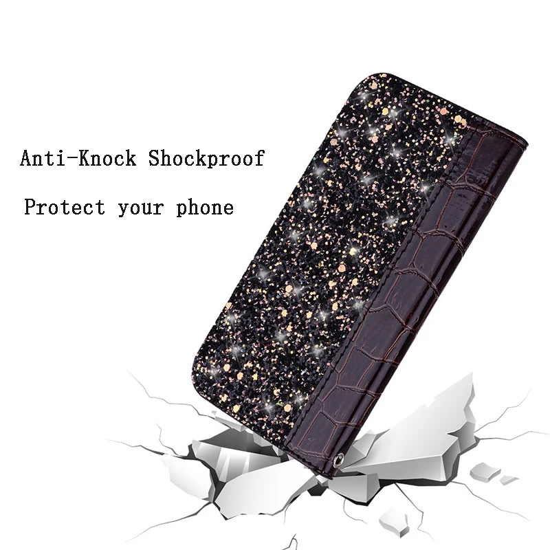 8.1 Case For Nokia 5 6 8 3.1 5.1 6.1 7.1 7 Plus Flip Wallet Luxury Leather Shockproof Back Card Cover Shinning Anti-knock Coque | Мобильные