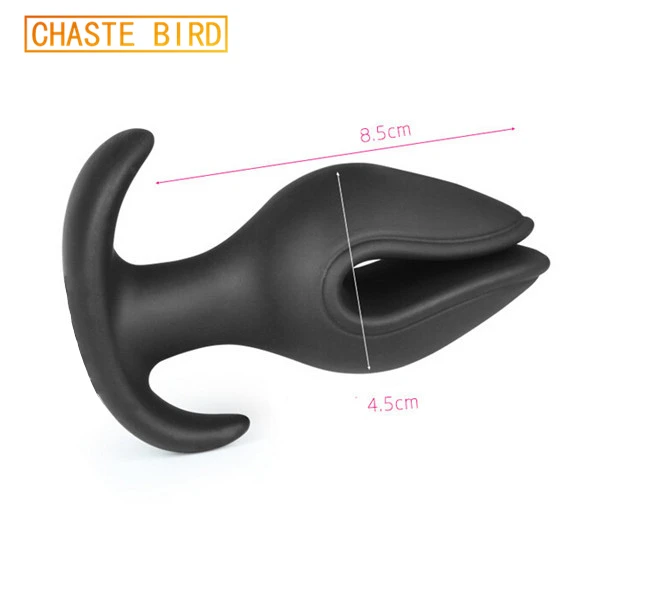 Анальная пробка chache Bird Мягкая Силиконовая с v образным вырезом эротические