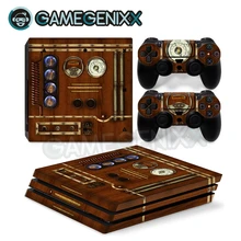 Наклейка на кожу GAMEGENIXX Виниловая наклейка для PS4 Pro консоли и 2