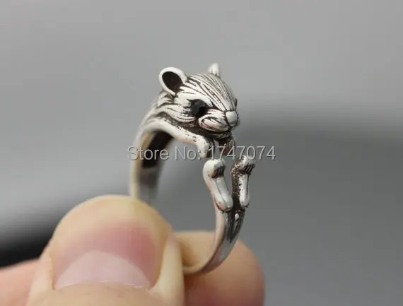 Регулируемые ювелирные изделия с милыми белками животными | Украшения и