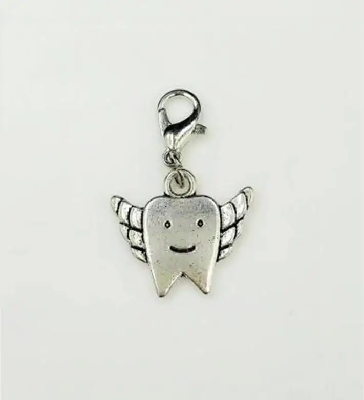 Зубная нить/зубная щетка/зубная паста/зубная нить и застежка Лобстер подвески