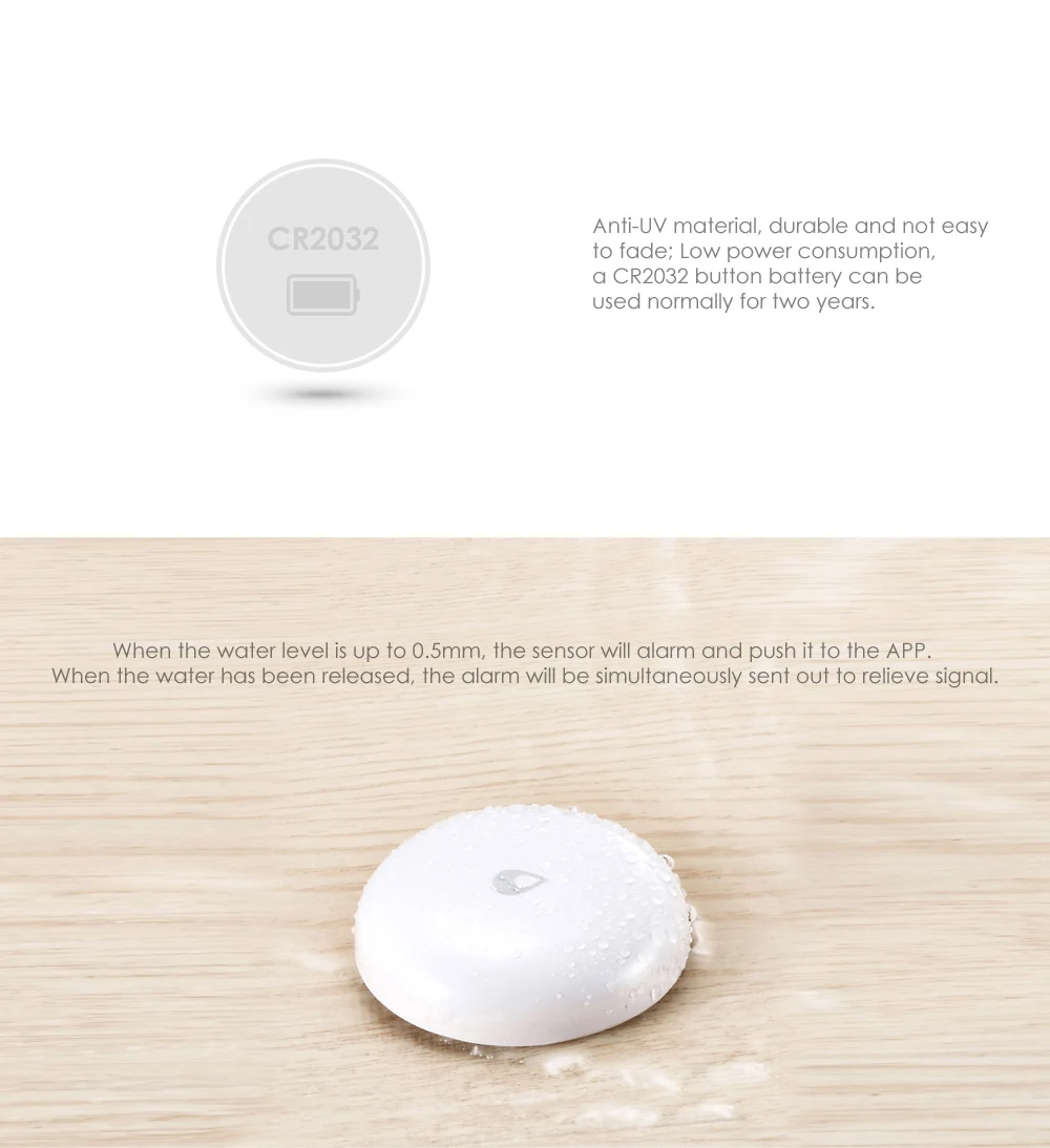 Xiaomi Mijia Aqara Ip67 датчик погружения воды детектор утечки воды для дома удаленный сигнал безопасности датчик замачивания