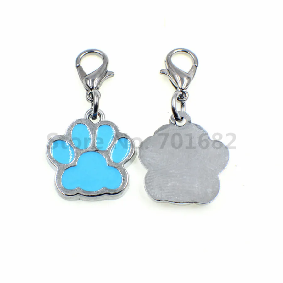 10 шт./лот оптовая продажа эмалевые отпечатки кошек собак/медвежьих лап