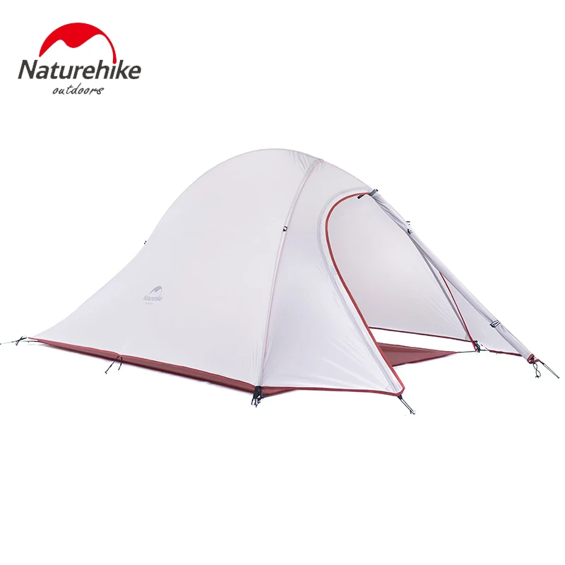 Verkauf Naturehike Zelt 1-2 Person Wandern Camping Zelt Doppel Schicht Ultraleicht Silica Gel Outdoor Zelt Wasserdicht 3000 +