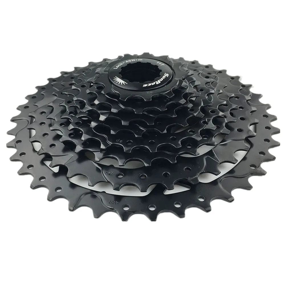Велосипедная кассета Sunrace CSM680 8 Speed 11-40T 11-42T Черная/серебристая подходит для Shimano SRAM
