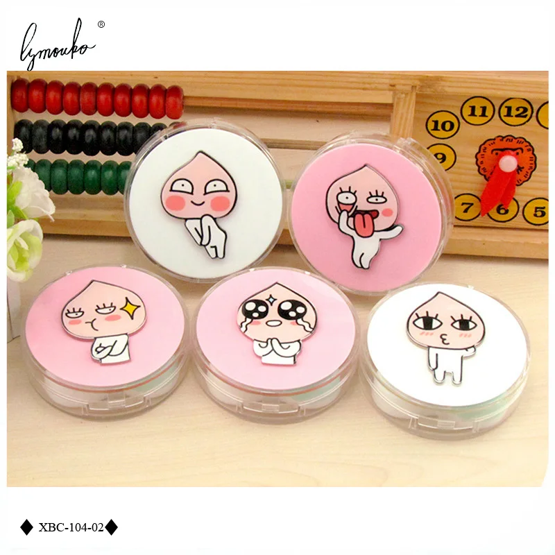 Чехол для контактных линз Lymouko с зеркалом Переносной Контейнер линз|contact lens case|lens