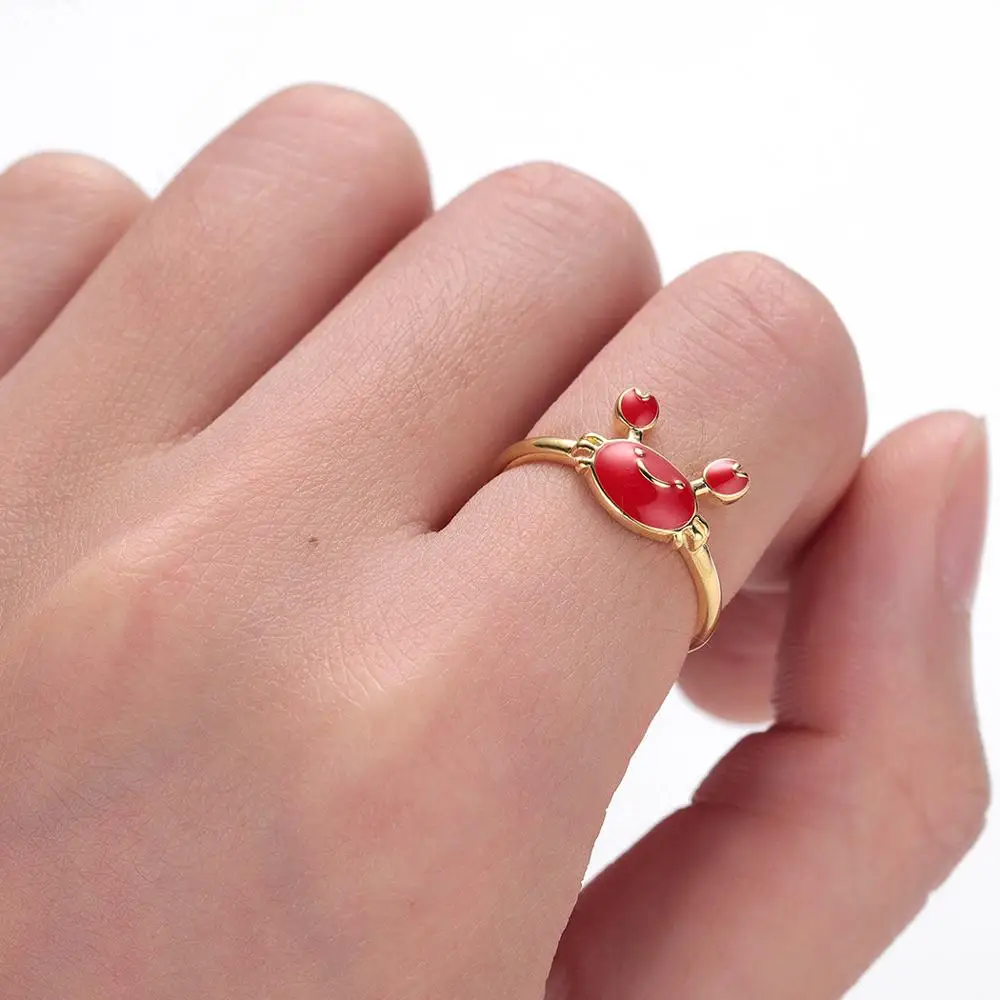 Chereda женское кольцо с крабом Золотое животное для помолвки|Кольца| |