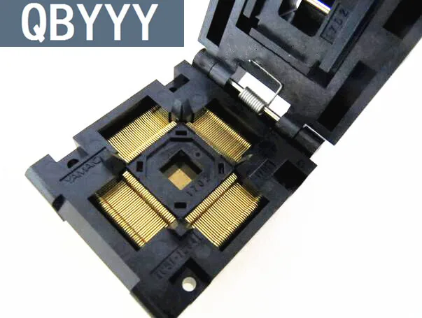 QBYYY оригинальный японский программатор YAMAICHI IC51 1284 1702 TQFP128 Ic тестер LQFP128 Бесплатная