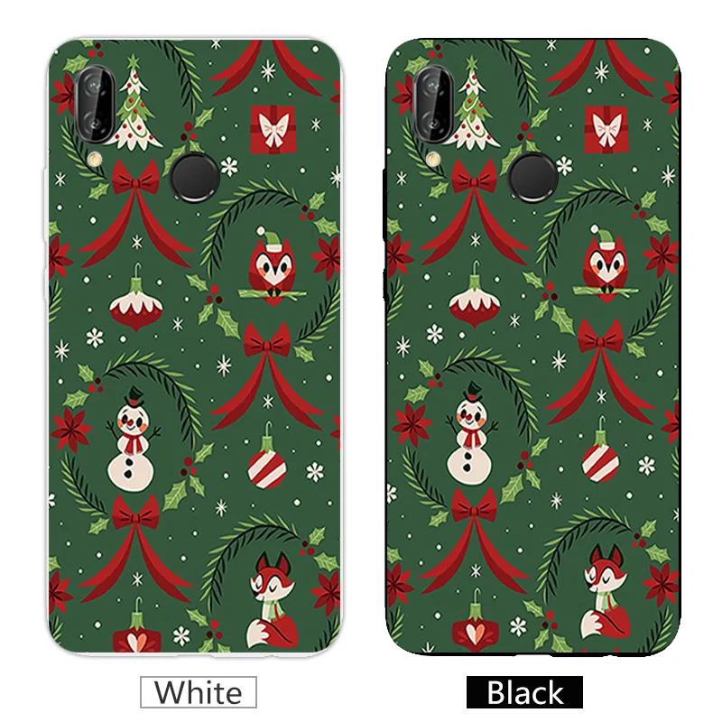 5 84 &quotдля Huawei P20 Lite индивидуальные чехлы на тему Рождества силиконовые для Nova 3e