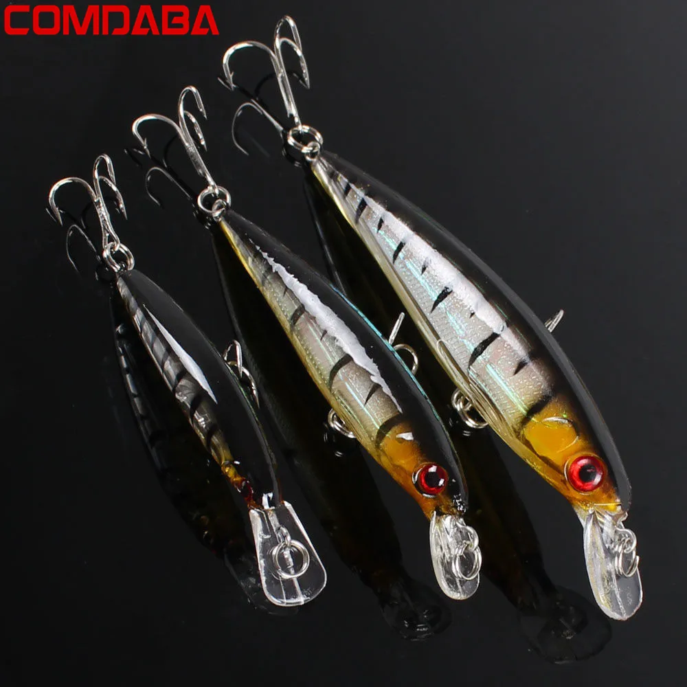 3 шт. супер качество цвета твердая приманка гольян приманки для ловли окуня