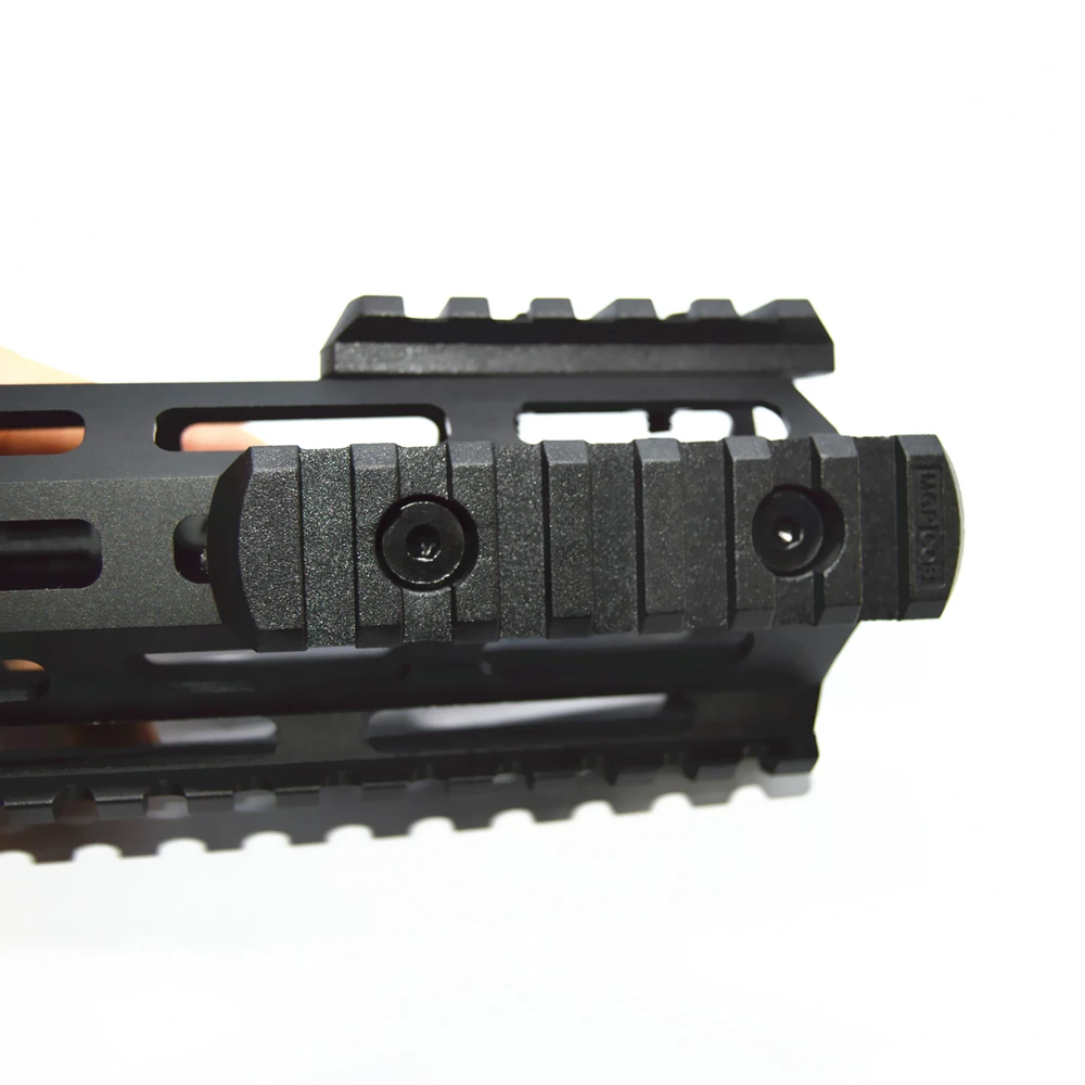 FIRECLUB Тактический 4 шт./компл. Airsoft M-LOK ручной единый набор; на тонком каблуке; Низкопрофильная защита для рук для M-LOK MLOK Железнодорожный Обложка BK