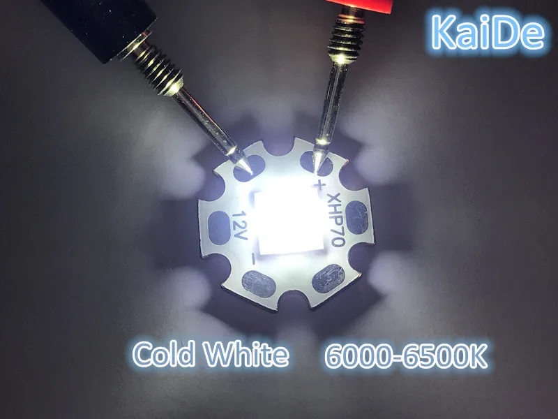 СВЕТОДИОД cree xhp70 30 Вт 4022лм 6v12в cree диод сильный светильник-вспышка лампы для мотоциклов Автомобильные лампы головной светильник источник
