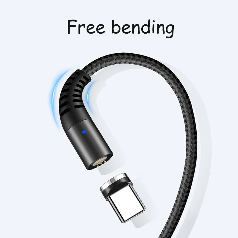 Магнитный кабель Micro usb type C адаптер быстрой зарядки телефон Micro usb type-C магнитное зарядное устройство usb c для iphone samsung xiaomi