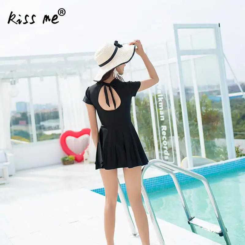 Сексуальный купальник на завязке с открытой спиной Цельный 2018 женский боди