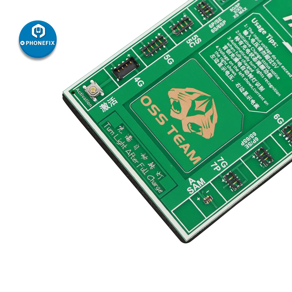 Мобильный телефон зарядка батареи плата активации тест ремонт для iPhone X XS MAX XR 6 6S 7