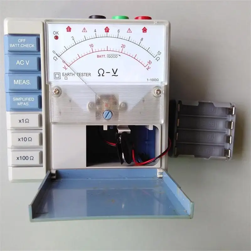 MASTECH MS5209 аналоговый измеритель сопротивления заземления Мегаомметр 1 1K