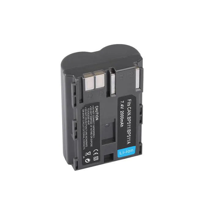 Dinto 2 шт. 2000 мА/ч BP 511A BP511A BP511 511 511Batteries для Canon 20D 300D 30D 5D D30 D60 G1 G2 G3 G5 G6 512|Цифровые