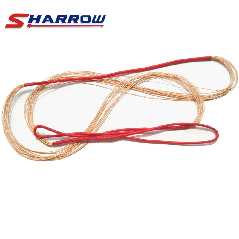 Sharrow 1 шт. лук струна для стрельбы из лука 18 нитей Dylon 50 52 53 54 55 56 57 58 дюймов