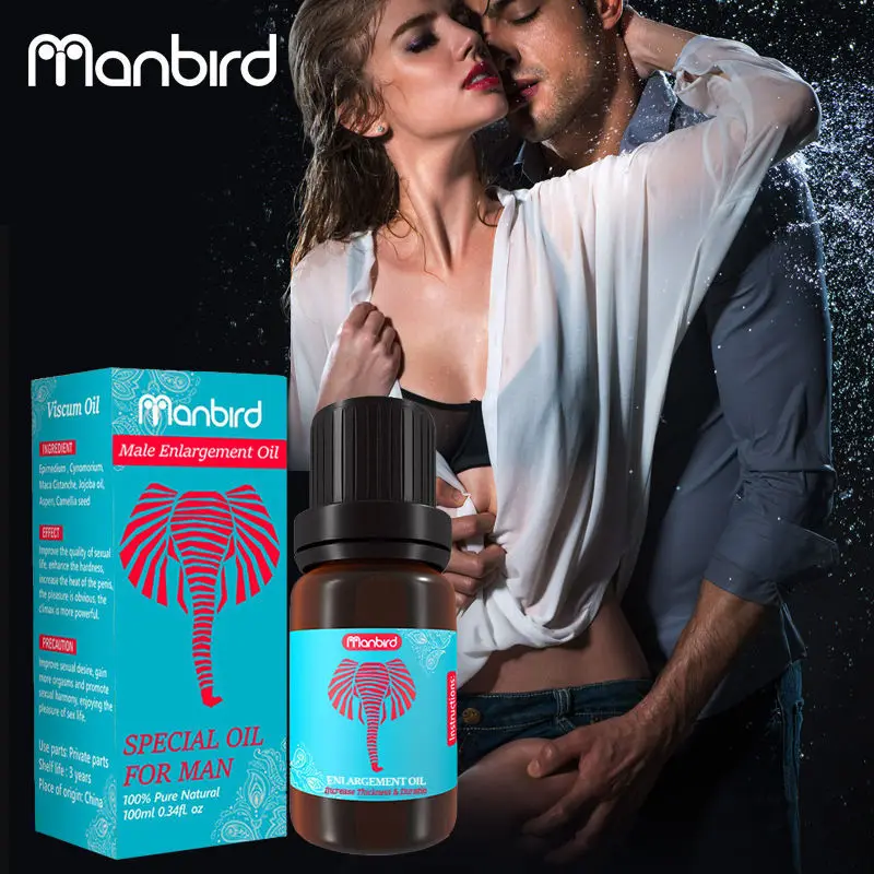 Manbird мужской Перманентный пенис увеличение t смазки масла гель секс для мужчин