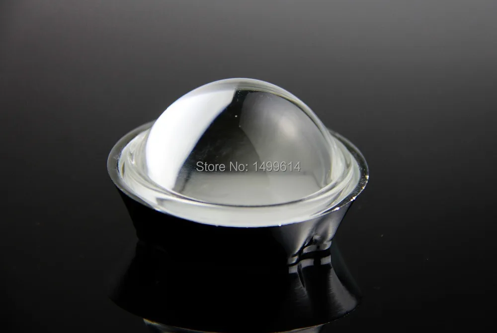 60 80degree LED объектив 44 мм выпуклая оптический Стекло + 50 150mmbase плюс Отражатели