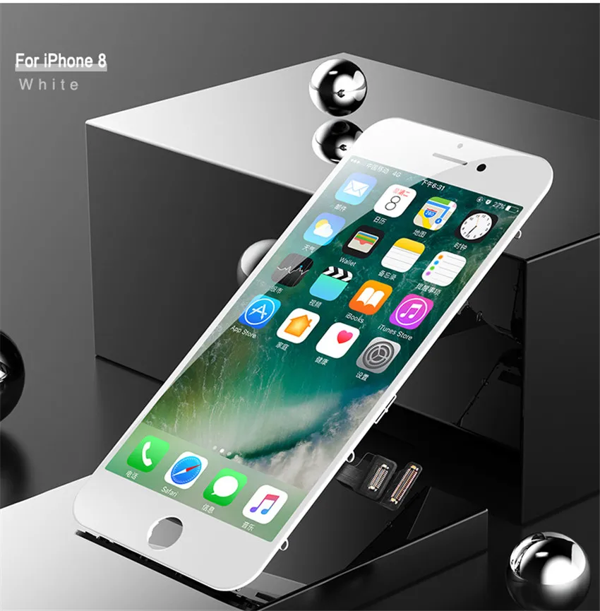 NOHON ЖК-дисплей сенсорный экран в сборе для iPhone 6 6S 7 Plus замена AAA+++ 3D дигитайзер телефон lcd s панель без битых пикселей