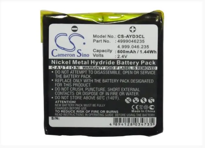 

Cameron Sino 600mAh battery for AASTRA Openphone 28 for AVAYA C4065R FC1 Tenovis Integral D3 Mobile 4.999.046.235