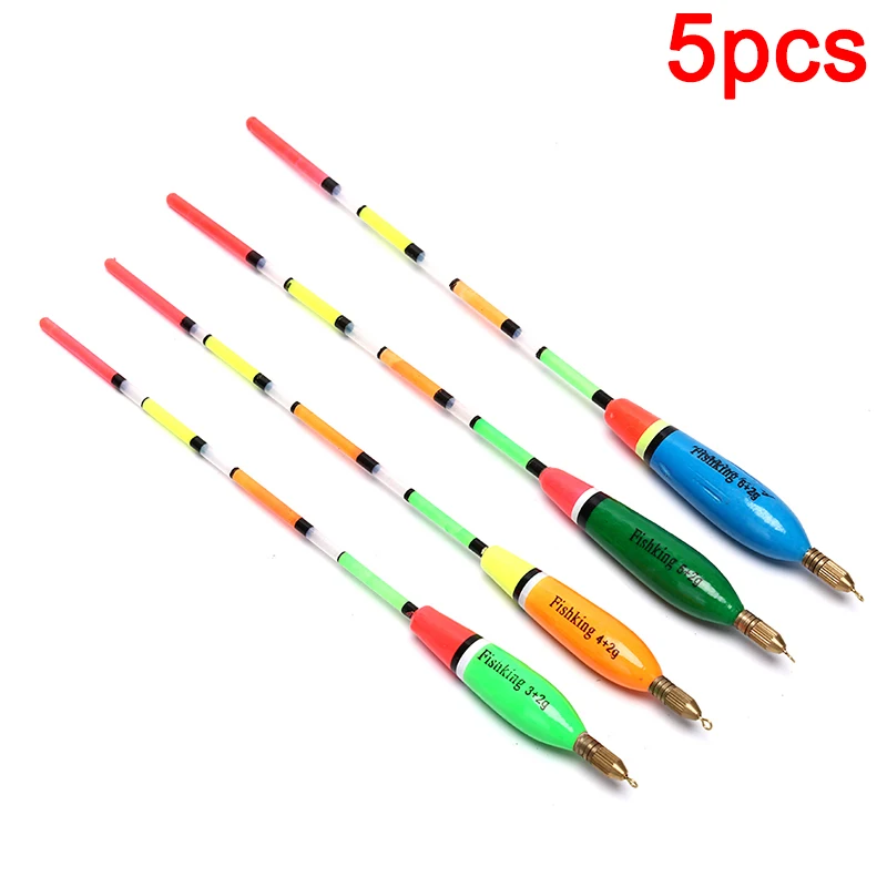 5 шт./лот рыболовный поплавок 3 + 2g/4 2g/5 2g/6 2 г влейте Цвет из баргузинской ели