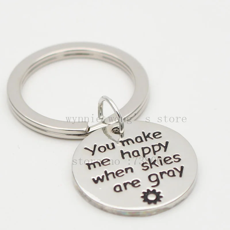 Новинка 2017 ювелирные изделия с ручной штамповкой ожерелье и брелок сделай меня