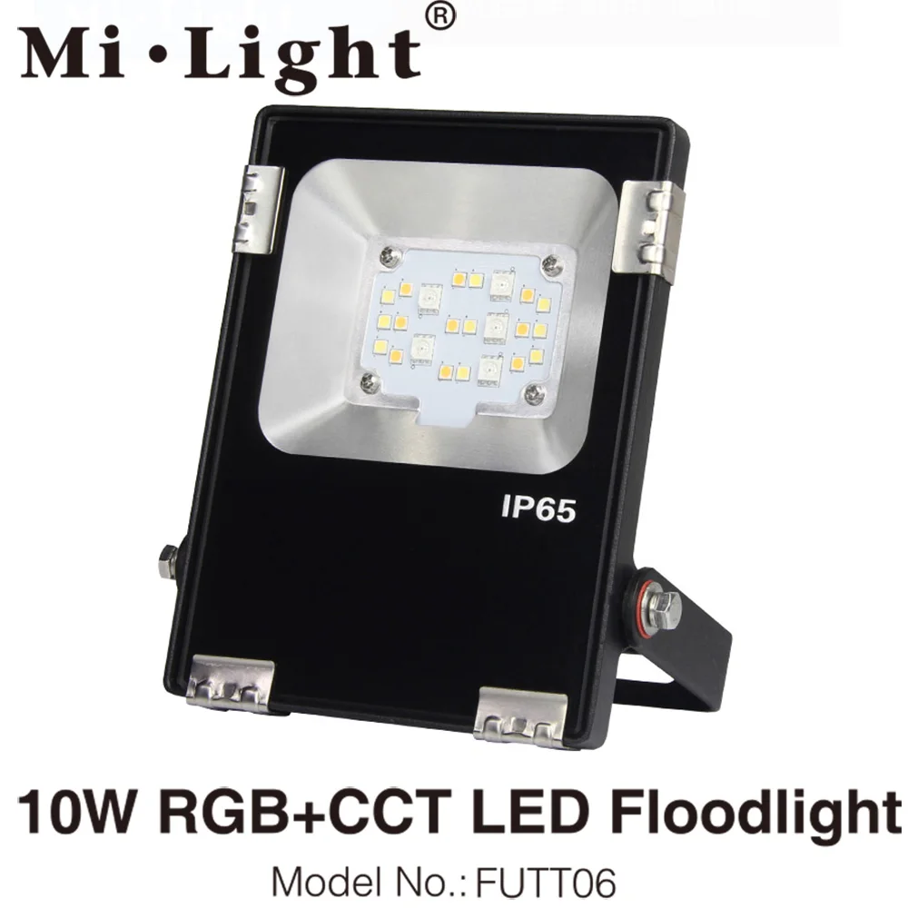Светодиодный прожектор Milight RGB + CCT 10 Вт 20 30 50 100 фонарь с дистанционным управлением