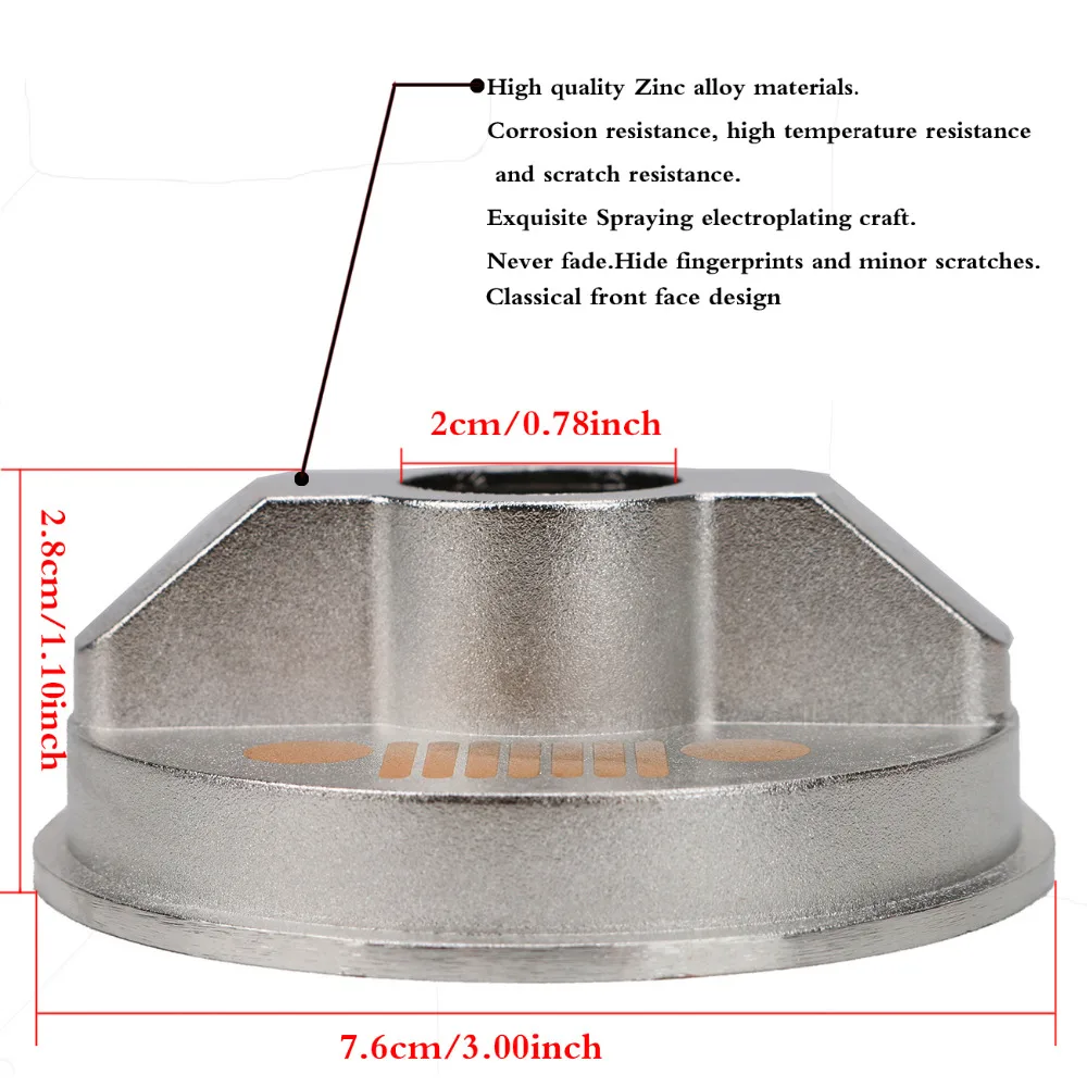 Серебристая металлическая крышка топливного бака для Jeep Wrangler JK Unlimited X Sport Freedom Sahara