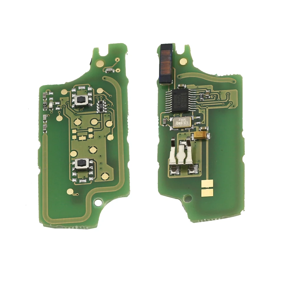 

YIQIXIN 2 Button Modified Filp Folding Remote Car Key For Peugeot 206 307 408 308 Entry 433/434Mhz ID46 PCF7961 Chip HU83 Blade