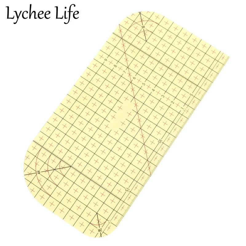 Линейка Lychee Life для шитья и глажки устойчивая к высоким температурам смола
